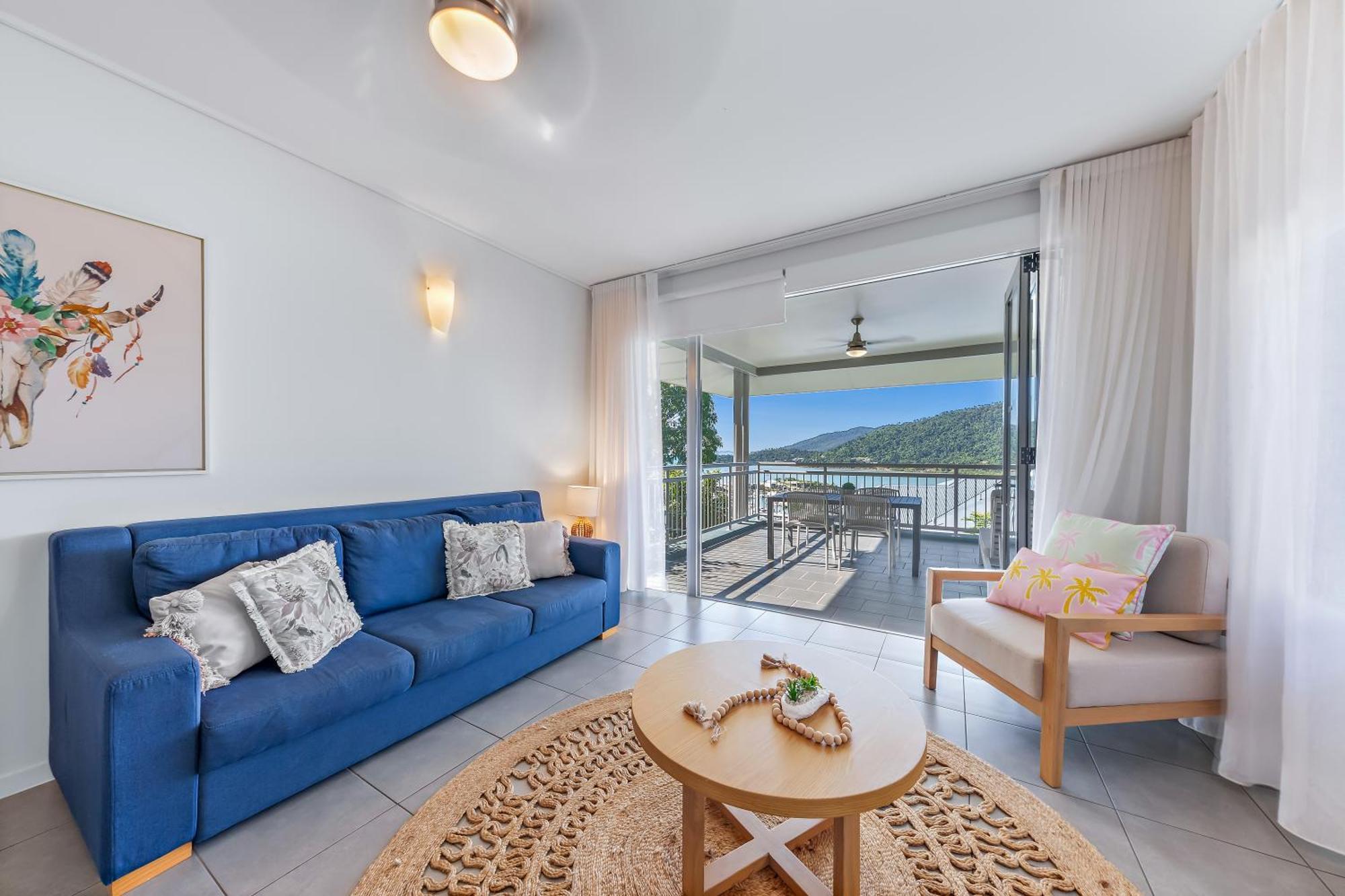 Apartment Boho Delux With Sea Views , Pool+gym Airlie Beach