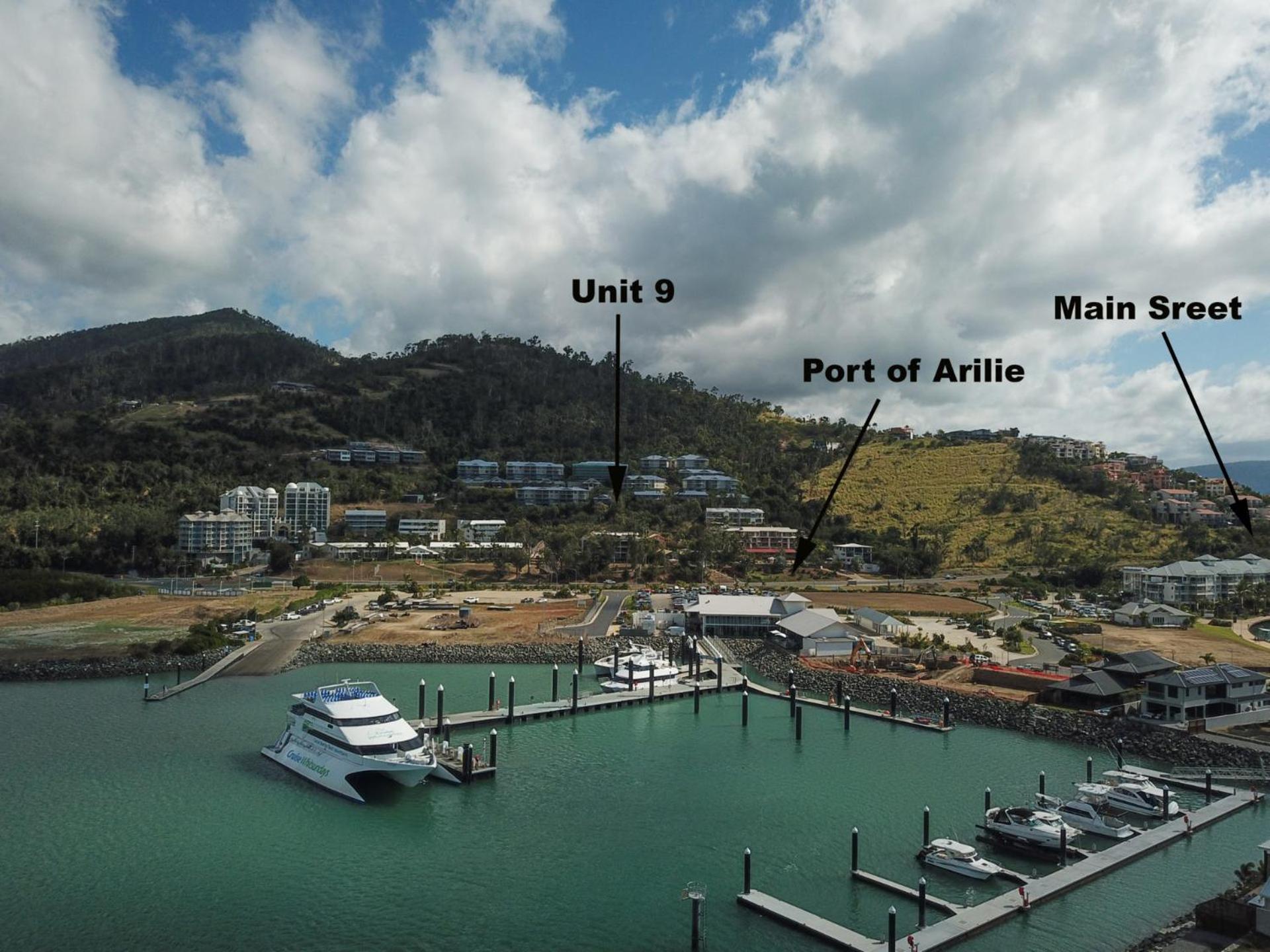 Le Jarden Vu Du Port * Airlie Beach
