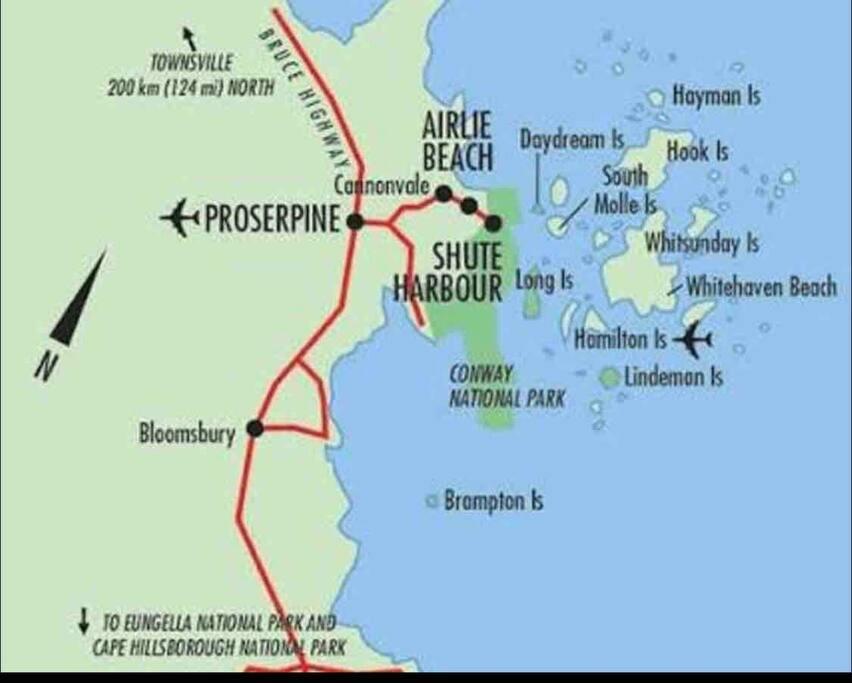 Apartamento Whitsundays Ocean & Rainforest Views Airlie Airlie Beach